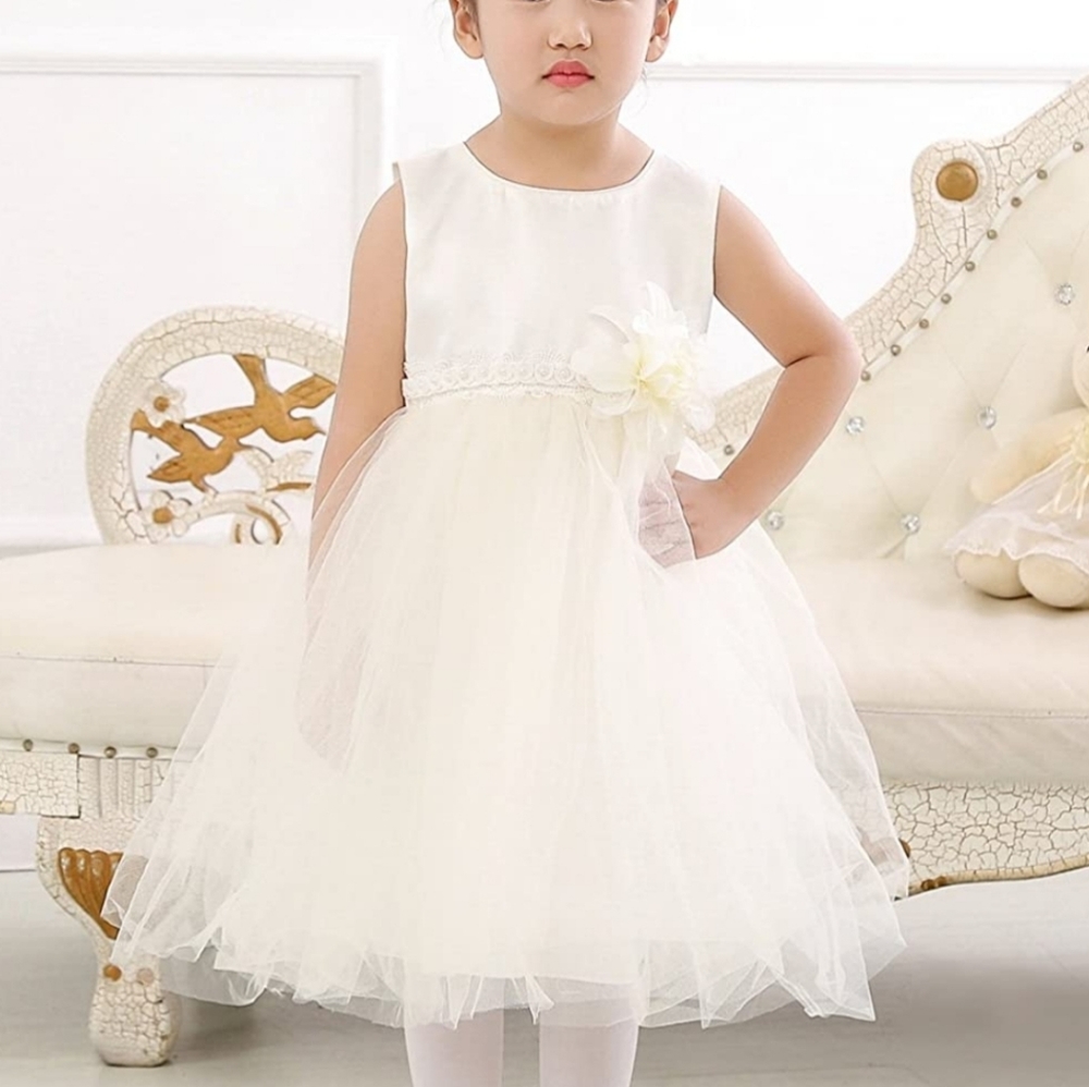 Two Flower Girl dresses-worn once